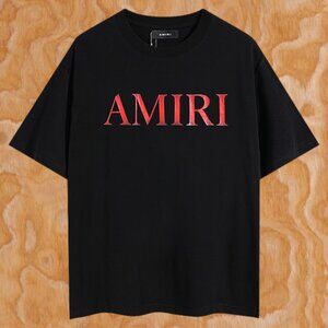 AMIRI Men's Black Short Sleeve
